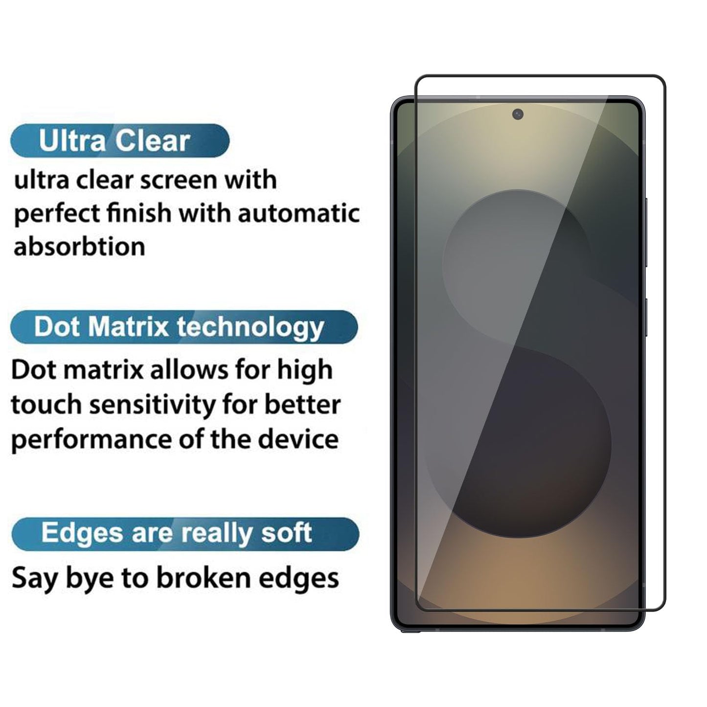 Samsung S25 Ultra Tempered Glass (Buy 1 Get 1 Free)