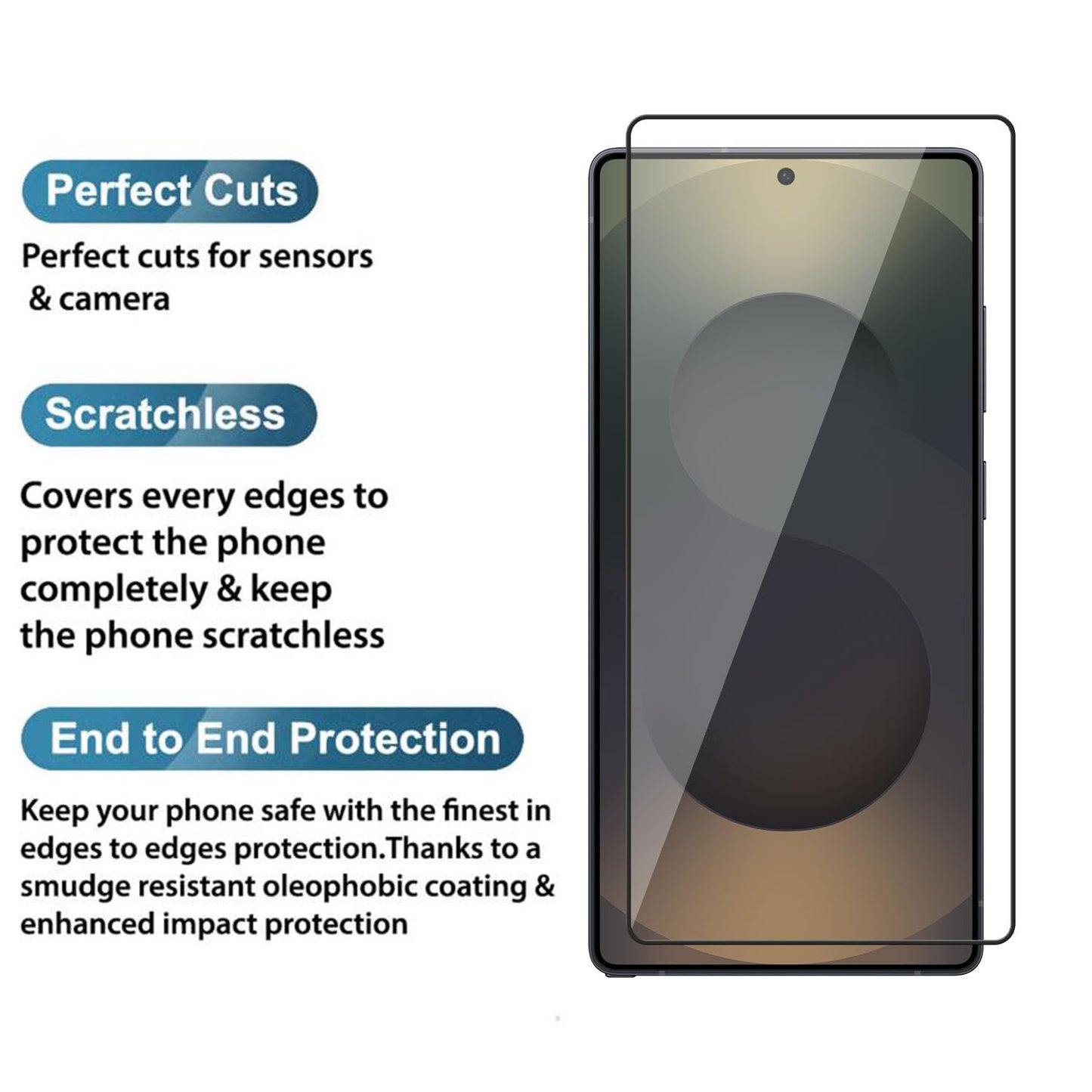 Samsung S25 Ultra Tempered Glass (Buy 1 Get 1 Free)