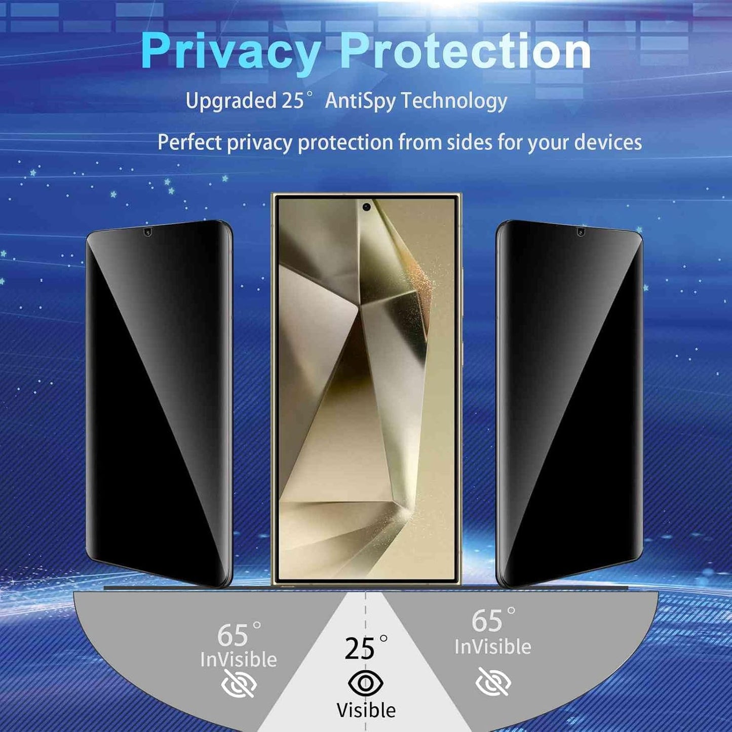 Samsung S24 Ultra Privacy Tempered Glass (Buy 1 Get 1 Free)